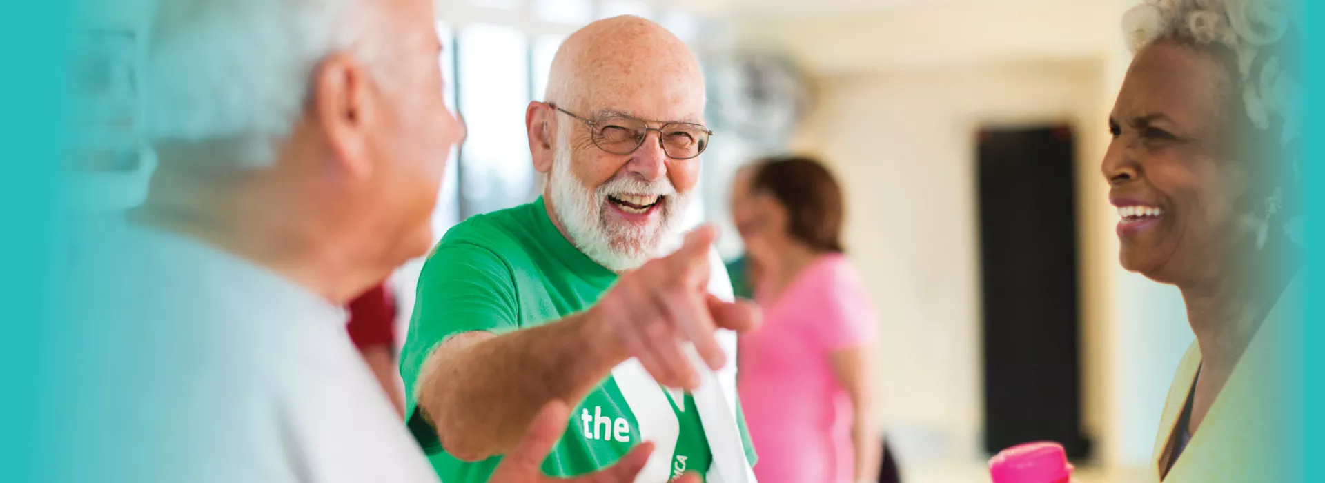Active Older Adults having fun